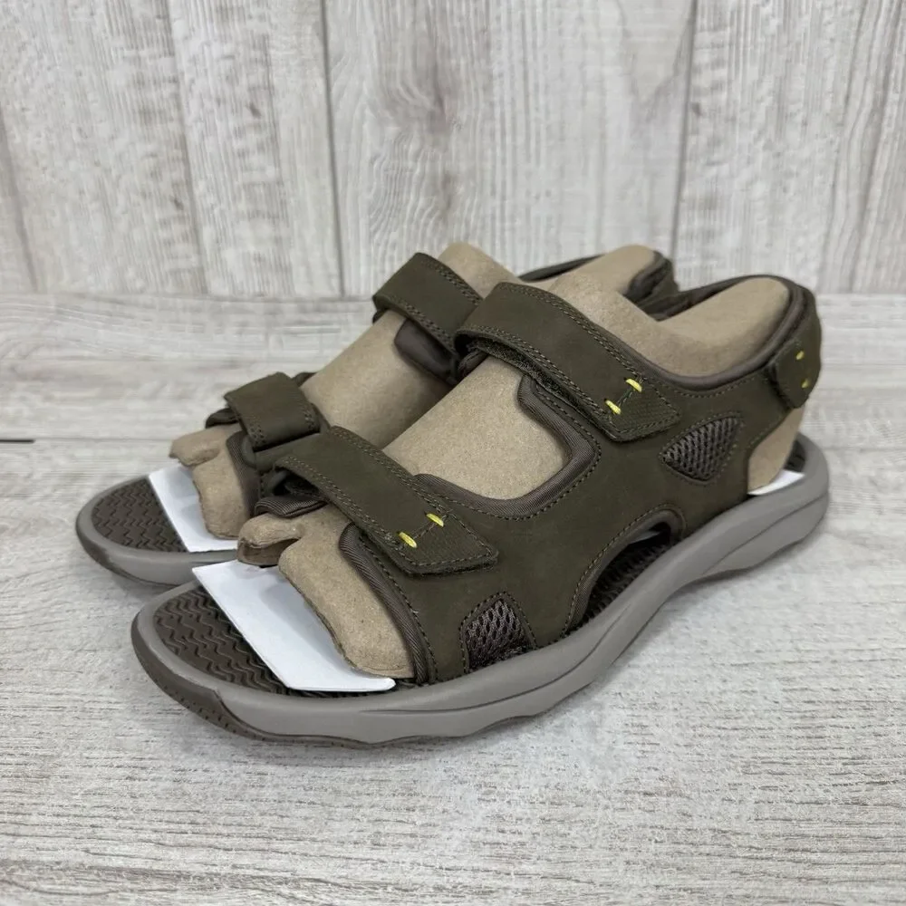 Sperry Deltona Men's Size 12 Strap Sandal Olive MM-322 Beach Travel Comfort New